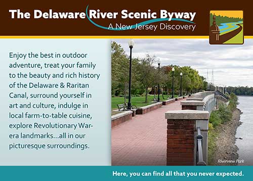 Delaware River postcard